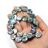 Abalone Beads 6-20mm Disc Shape DIY Bracelet Necklace Earrings