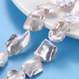 1 Strand Freshwater Keshi Pearl Beads for DIY Jewelry Making