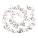 1 Strand Freshwater Keshi Pearl Beads for DIY Jewelry Making
