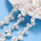 1 Strand Freshwater Keshi Pearl Beads for DIY Jewelry Making