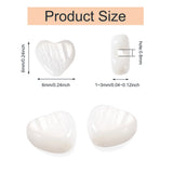 Freshwater Shell Heart Bead Strands for DIY Jewelry Making