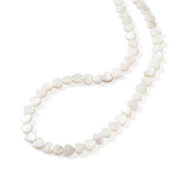 Freshwater Shell Heart Bead Strands for DIY Jewelry Making