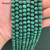 High Smooth Round Malachite Beads Stone for Jewelry Making