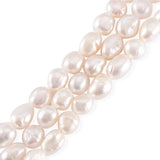 Natural Keshi Baroque Pearl Beads Strand for DIY Necklace Pendant