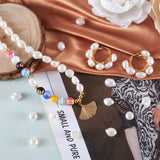 Natural Keshi Baroque Pearl Beads Strand for DIY Necklace Pendant