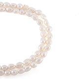 Natural Keshi Baroque Pearl Beads Strand for DIY Necklace Pendant