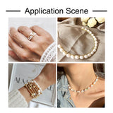 Natural Keshi Baroque Pearl Beads Strand for DIY Necklace Pendant