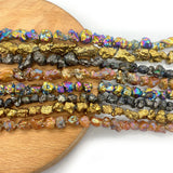 4-10mm Natural Stone Loose Bead Strand for DIY Necklace Bracelets