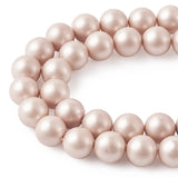 Frosted Shell Pearl Beads 4-12mm Loose Spacer for Jewelry Making DIY Accessories