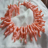 50CM DIY Pink Acrylic Coral Branches Loose Beads Necklace Accessaries