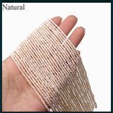 Natural Freshwater Pearl Abacus Beads Women's Jewelry DIY Necklace Bracelet