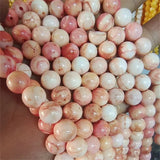 10MM Pink Mother Of Pearl Shell Beads Strings