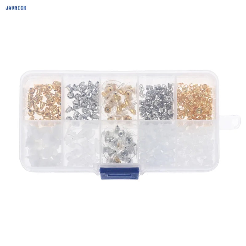Earring Studs Backs Stopper Scrolls Caps DIY Jewelry Making