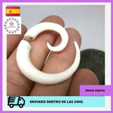 Bone Artisan Hippie Punk Hoop Earring Earrings