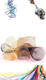 1m Copper Wire Mesh for Choker Necklace Making Multicolor