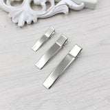 Metal Barrettes Findings Hairgrips Hair Accessories DIY Hairwear Making