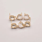 11mm Round 925 Silver Ear Nail Earring Diy Jewelry Findings JA0154