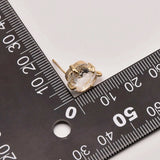 11mm Round 925 Silver Ear Nail Earring Diy Jewelry Findings JA0154