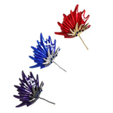24x34mm Copper Plated Wings with Oil Dripping Baroque Pearl Pin