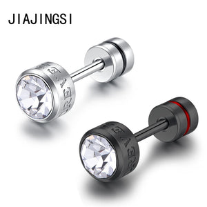 3mm Steel Ball Stud Earrings for Women