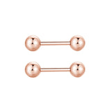 Steel Punk Stud Earrings Zircon Stainless Steel Jewelry Ear