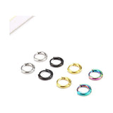 Small Hoops Earring Cartilage Tragus Circle Ear ring 8-20mm