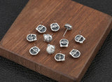 925 Silver mini pig Lucky Earrings A2780