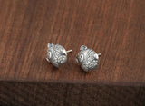 925 Silver mini pig Lucky Earrings A2780