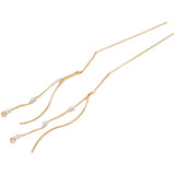 14K Shell Bead Tassel Pendant for DIY Jewelry Earrings