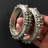 Tibetan Silver Miao Silver Bracelet Hand Jewelry