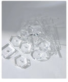 Clear Acrylic Earrings Display Holder Stand Jewelry Organizer Wedding Props