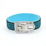 Punk Lady Bracelet Rhinestone Clasp Women Bracelet&bangle