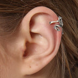 S925 Sterling Silver Ear Clip Earrings - Non Perforated Alternative Jewelry