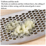 304 Stainless Steel Garlic Press Household Masher Kitchen Grinder Tool