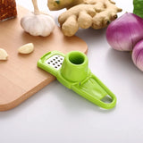 304 Stainless Steel Garlic Press Household Masher Kitchen Grinder Tool