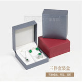 9x9x4cm Small Jewelry Set Box for Rings, Necklaces, Earrings