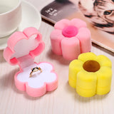 Velvet Jewelry Box Wedding Engagement Ring Box Earrings Necklace Packing