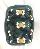 African Butterfly Classical Flower Beads Magic Hair Combs Accessories