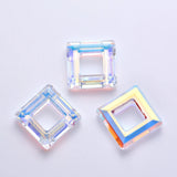 100% Crystal 4439 Square Ring Loose Beads Rhinestone for DIY Jewelry Making