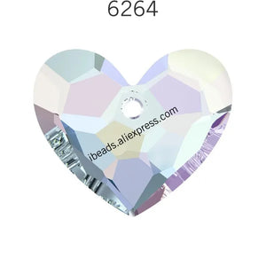 Austria 6264 Heart Pendant Charm for DIY Jewelry Making
