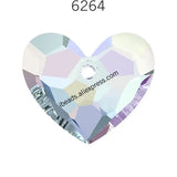 Austria 6264 Heart Pendant Charm for DIY Jewelry Making