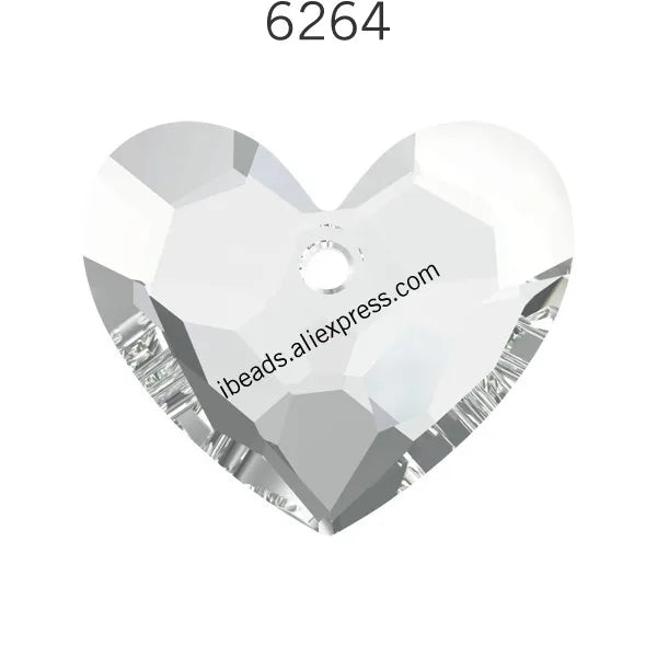 Austria 6264 Heart Pendant Charm for DIY Jewelry Making