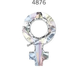 100% Austria 4876 Female Symbol FS Loose Beads Rhinestone DIY Jewelry Making