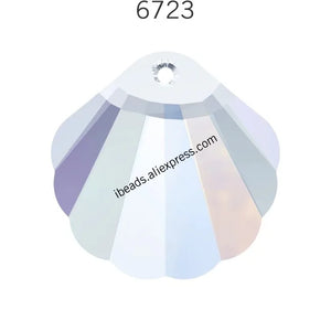 6723 Shell Pendant Austria Rhinestone Beads DIY Jewelry Making