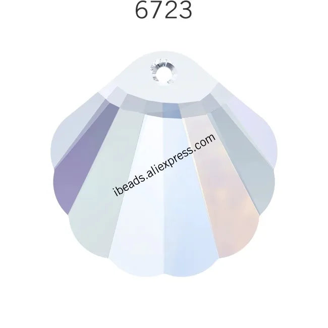 6723 Shell Pendant Austria Rhinestone Beads DIY Jewelry Making