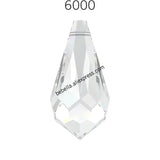 100% Original Austria Crystal 6000 Teardrop Pendant Loose Beads DIY Jewelry