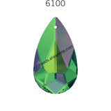 Authentic Austrian 6100 Teardrop Pendant Rhinestone Loose for DIY Jewelry Making