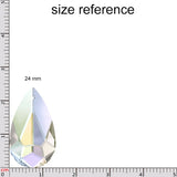 Authentic Austrian 6100 Teardrop Pendant Rhinestone Loose for DIY Jewelry Making