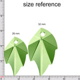 Austria 6735 Leaf Pendant Loose Beads Rhinestone for DIY Jewelry Making