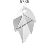 Austria 6735 Leaf Pendant Loose Beads Rhinestone for DIY Jewelry Making